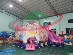 Hot Selling Party Inflatables Inflatable Pink Princess Mini Bouncer in Factory Price