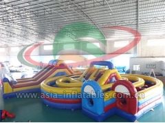 New Design Perfect Inflatable Children Park Amusement Obstacle Course