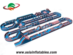 Superhero Inflatable Assault Obstacle Courses For Party And Event
