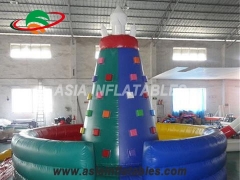Custom Durable Inflatable Climbing Wall Inflatable Rock Climbing Wall For Kids