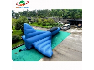 inflatable fighter jet